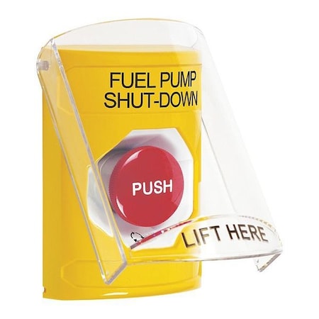 Fuel Pump Shutdown Push Button, 2-7/8