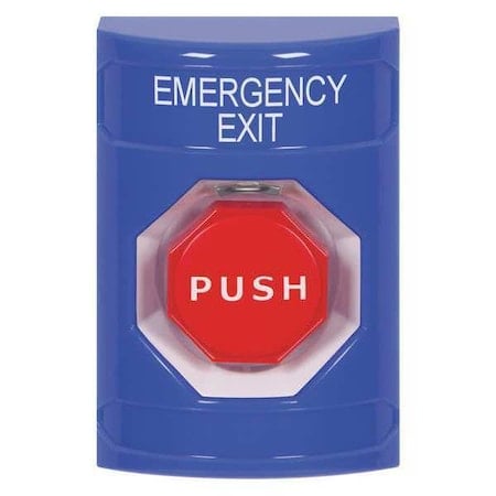 Emergency Exit Push Button, Blue Color MPN:SS2405EX-EN