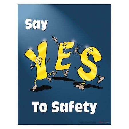 Safety Poster, Say 