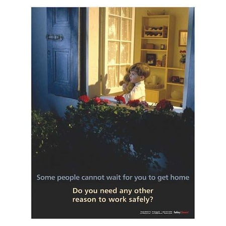 Safety Poster, 22 in H x, 17 in W, Paper MPN:P4677