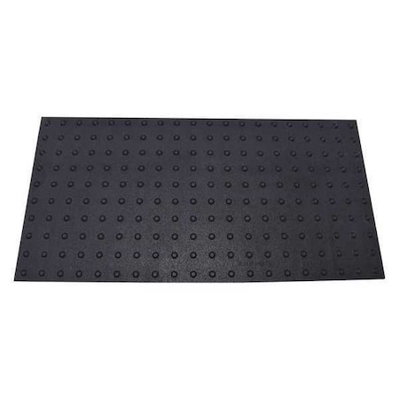ADA Warning Pad Flexible Cement Black, 2 ft W x 4 ft L, 1 in Thick MPN:SSTDPB2X423502