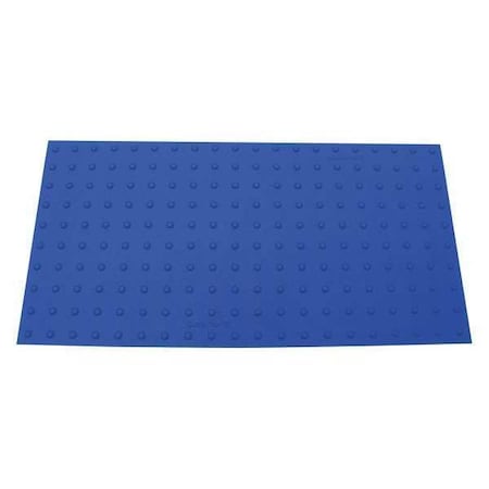 ADA Warning Pad Flexible Cement Blue, 2 ft W x 4 ft L, 1 in Thick MPN:SSTDPB2X423505