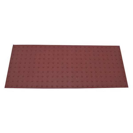 ADA Warning Pad Flexible Cement Red, 2 ft W x 5 ft L, 1 in Thick MPN:SSTDPB2X523503