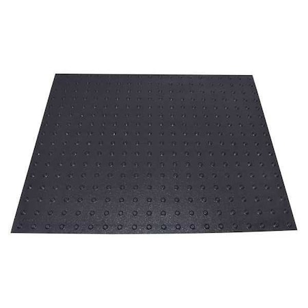 ADA Warning Pad Flexible Cement Black, 3 ft W x 4 ft L, 1 in Thick MPN:SSTDPB3X423502