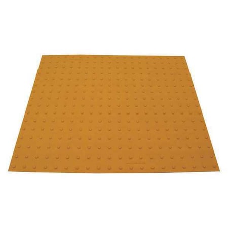 ADA Warning Pad Flexible Cement Yellow, 3 ft W x 4 ft L, 1 in Thick MPN:SSTDPB3X423504