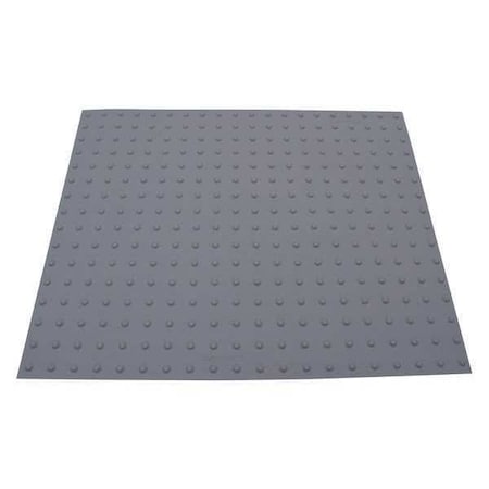 ADA Warning Pad Flexible Cement Gray, 3 ft W x 4 ft L, 1 in Thick MPN:SSTDPB3X423506