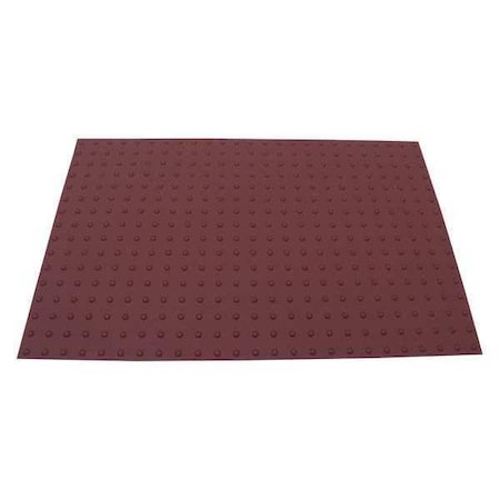 ADA Warning Pad Flexible Cement Red, 3 ft W x 5 ft L, 1 in Thick MPN:SSTDPB3X523503