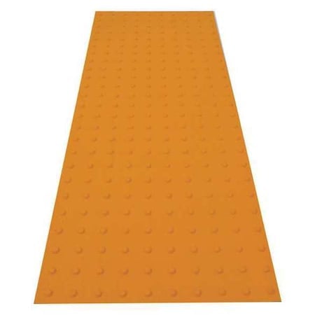 ADA Warning Pad Flexible Cement Yellow, 2 ft W x 5 ft L, 1 in Thick MPN:SSTDRU2X523504