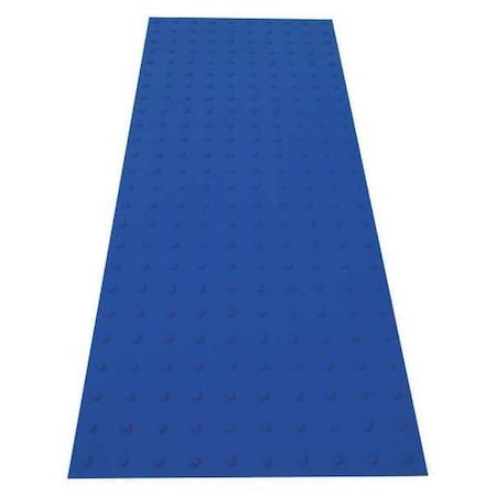 ADA Warning Pad Flexible Cement Blue, 2 ft W x 5 ft L, 1 in Thick MPN:SSTDRU2X523505