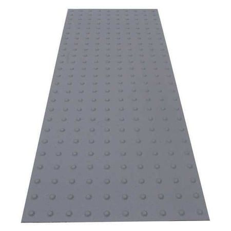 ADA Warning Pad Flexible Cement Gray, 2 ft W x 5 ft L, 1 in Thick MPN:SSTDRU2X523506