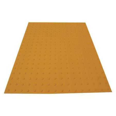 ADA Warning Pad Flexible Cement Yellow, 3 ft W x 4 ft L, 1 in Thick MPN:SSTDRU3X423504
