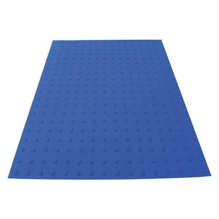 ADA Warning Pad Flexible Cement Blue, 3 ft W x 4 ft L, 1 in Thick MPN:SSTDRU3X423505