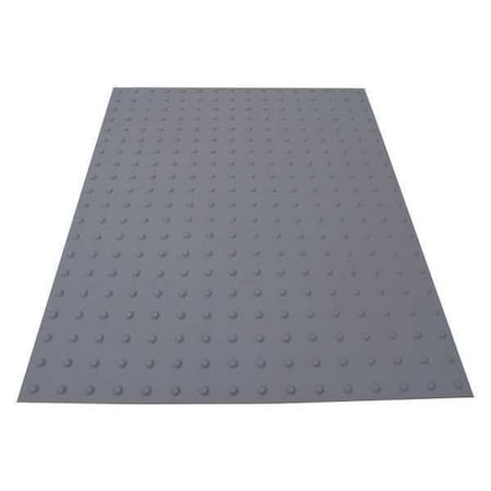 ADA Warning Pad Flexible Cement Gray, 3 ft W x 4 ft L, 1 in Thick MPN:SSTDRU3X423506