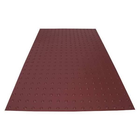 ADA Warning Pad Flexible Cement Red, 3 ft W x 5 ft L, 1 in Thick MPN:SSTDRU3X523503