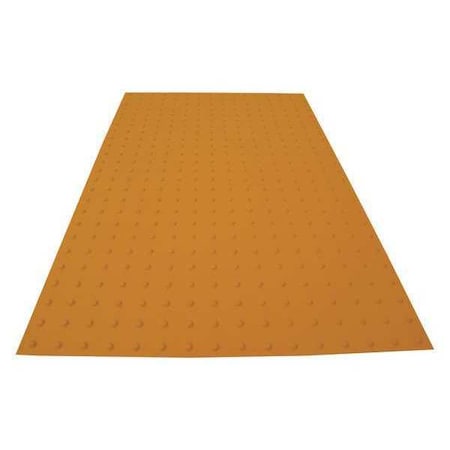 ADA Warning Pad Flexible Cement Yellow, 3 ft W x 5 ft L, 1 in Thick MPN:SSTDRU3X523504