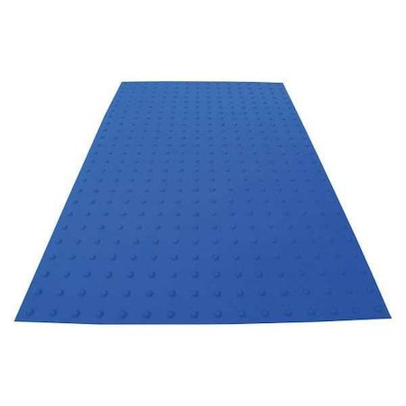 ADA Warning Pad Flexible Cement Blue, 3 ft W x 5 ft L, 1 in Thick MPN:SSTDRU3X523505