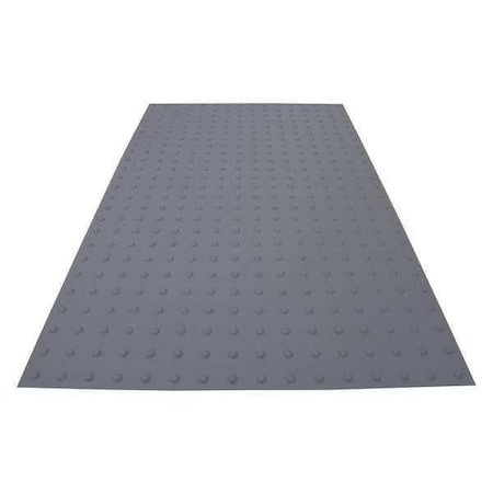ADA Warning Pad Flexible Cement Gray, 3 ft W x 5 ft L, 1 in Thick MPN:SSTDRU3X523506