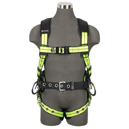 Full Body Harness, Vest Style, M MPN:FS-FLEX270-M