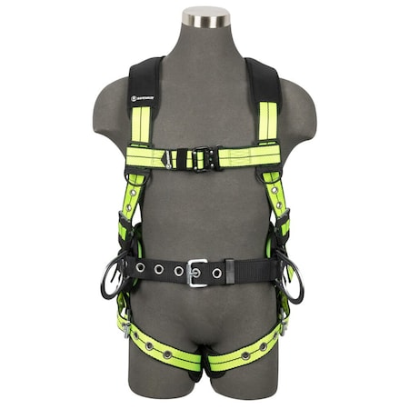 Full Body Harness, Vest Style, S MPN:FS-FLEX270-S