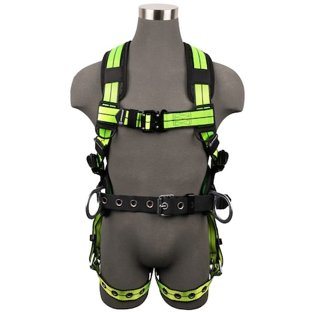 Full Body Harness, Vest Style, M MPN:FS-FLEX360-M
