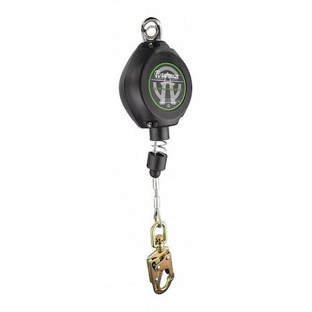 Cable SRL w/Fall Indic Snap Hook, 15 ft. MPN:FS-FSP1215-G