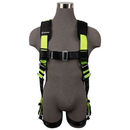 Full Body Harness, Vest Style, S/M MPN:FS-HIVIS185-S/M
