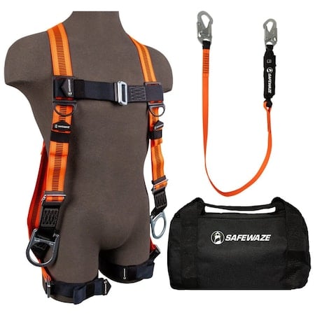 Roofer's Fall Protection Kit, Size: Universal MPN:FS126-E-3D