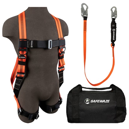Roofer's Fall Protection Kit, Size: Universal MPN:FS126-E