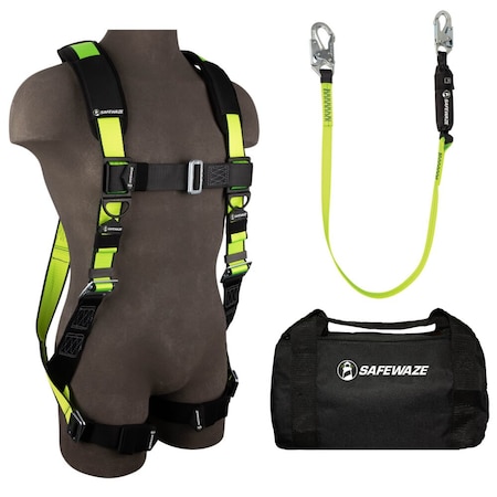 Fall Protection Kit, Size: S/M MPN:FS126-S/M