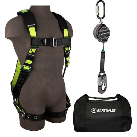Fall Protection Kit, Size: S/M MPN:FS143-S/M