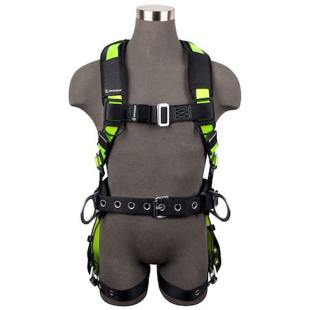 Full Body Harness, Vest Style, 2XL MPN:FS160-2X