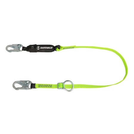 Lanyard, 6 ft. Length, Snap Hook, Forged Steel, 1 Leg(s) MPN:FS455