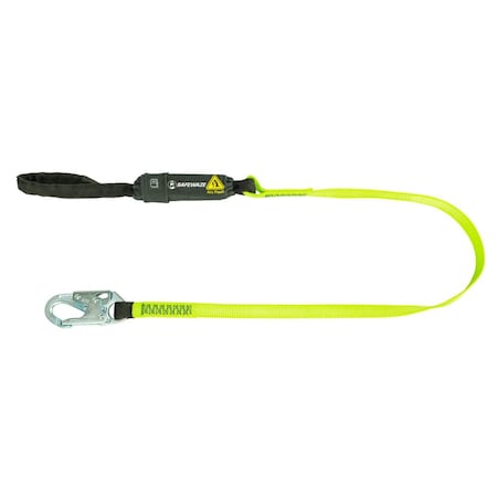 Arc Flash 6' Energy Absorbing Lanyard: Snap Hook, Soft Loop MPN:FS560-AF-SE