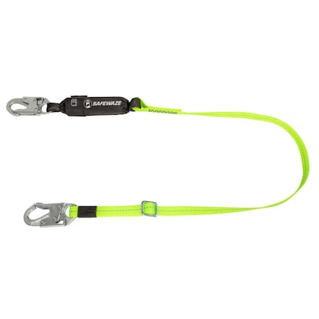 PRO 4'-6' Adjustable Energy Absorbing Lanyard: Snap Hook MPN:FS560-AJ