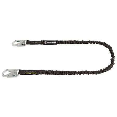 Energy Absorbing Lanyard, 6 ft. Length, Forged steel, Single leg Leg(s) MPN:FS580