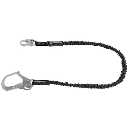 PRO 6' Internal Energy Absorbing Lanyard: Rebar Hook MPN:FS585
