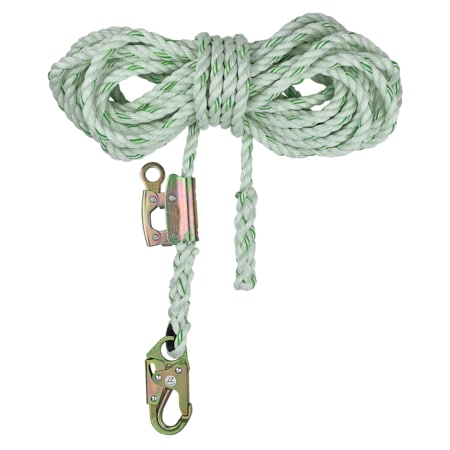 Rope Grab with Lifeline, For Rope Size 5/8