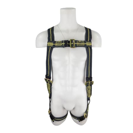 Fire Rated Full Body Harness, Vest Style, L MPN:FS77325-FR-L