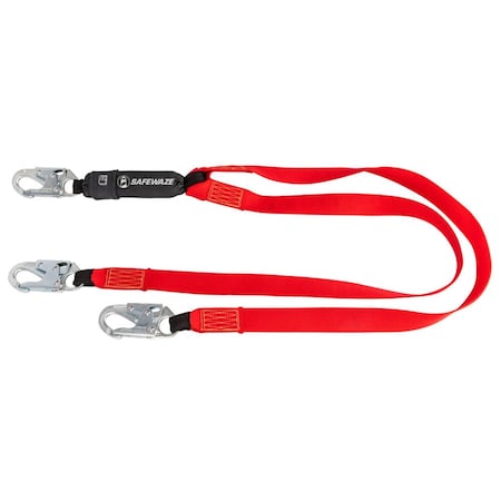 Welding 6' Energy Absorbing Lanyard: Dual Leg, Snap Hooks MPN:FS77430-WE-DL