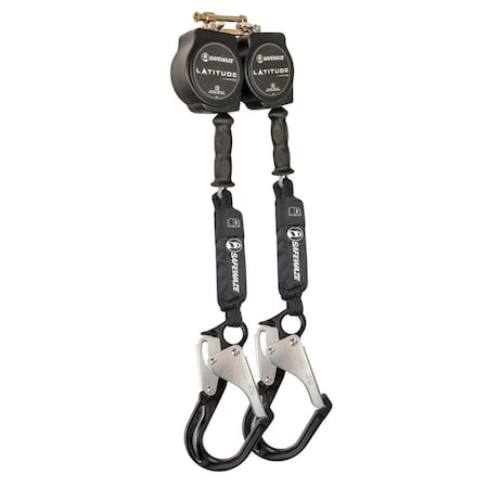 Latitude HD 10' Dual Cable SRL: SW-9012 BWB, Alu Rebar Hooks MPN:SW8008-10-ALU-RBHDL