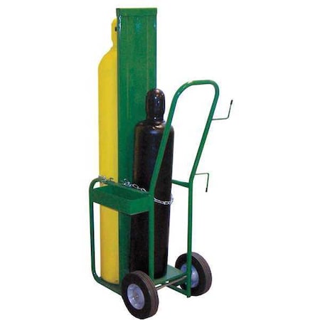 Cylinder Hand Truck, 400lb, 62