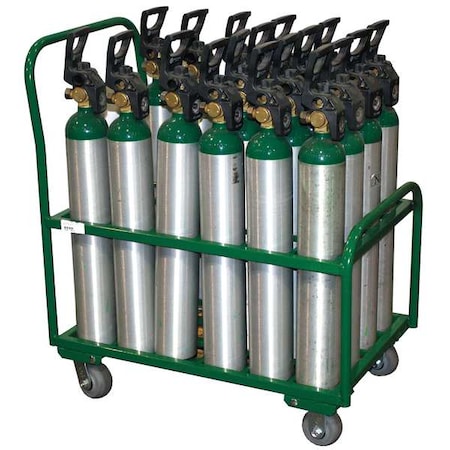 Cylinder Trolley, 34 In. W, 2400 lb. MPN:MDE-24
