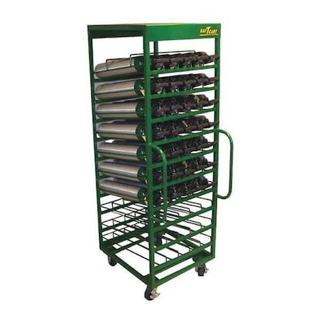 Cylinder Trolley, 78 In. H, 2400 lb. MPN:MDE-50H