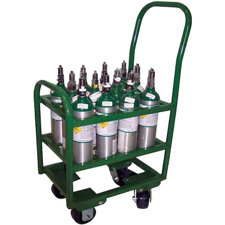 Cylinder Trolley, 2400 lb., 17-1/2 In. W MPN:MM6-12