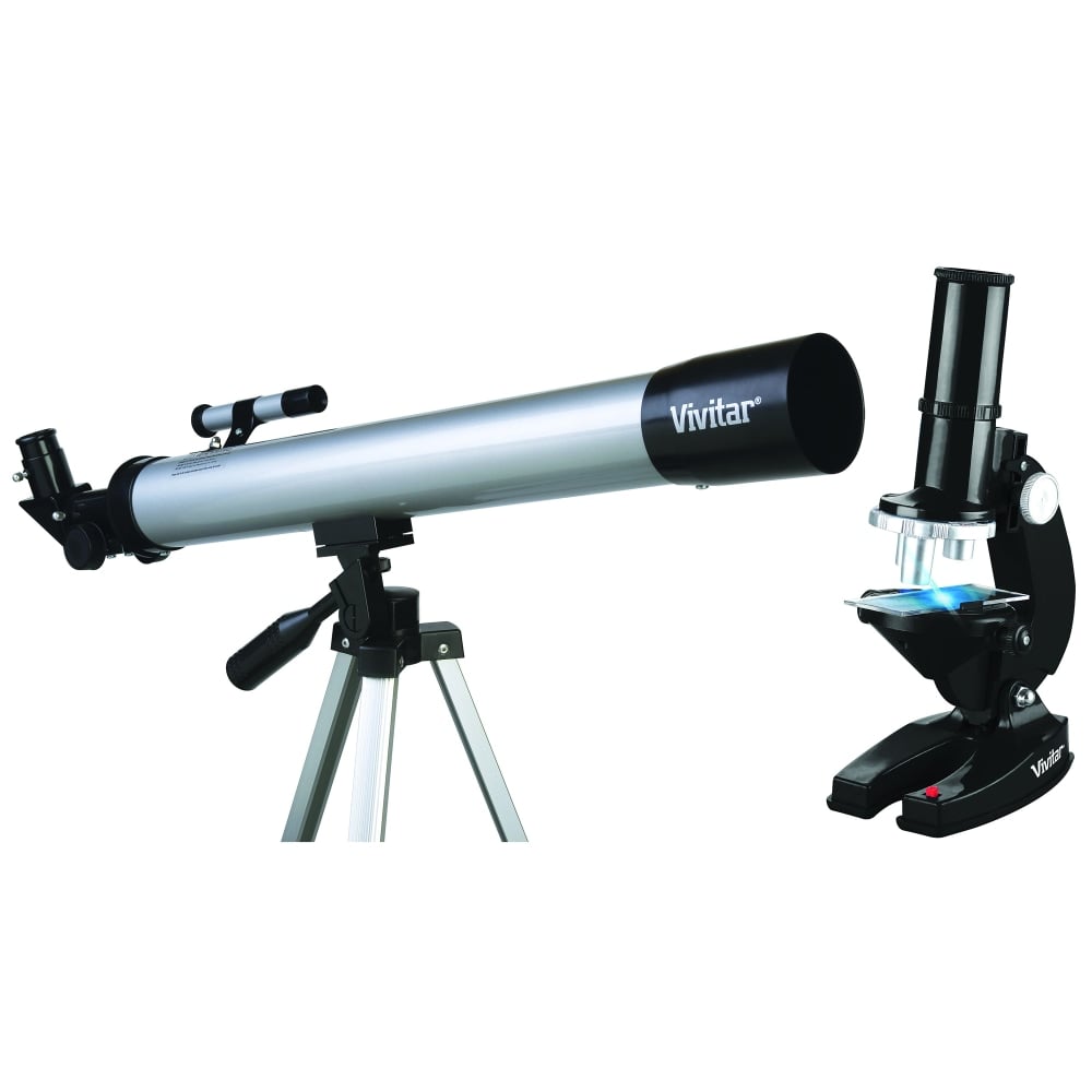 Vivitar Telescope And Microscope Combo (Min Order Qty 2) MPN:VIV-TELMIC-30