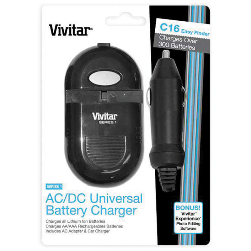 Vivitar Universal Battery Charger (Min Order Qty 3) MPN:VIV-SC-ALL-PLUS-2