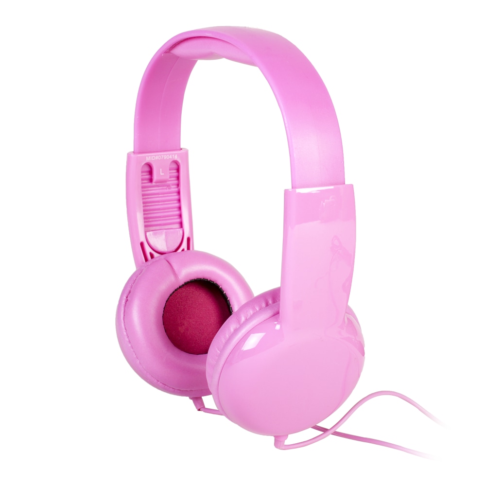Vivitar Kids Safe Volume-Controlled Headphones, Pink (Min Order Qty 5) MPN:V12009-PNK