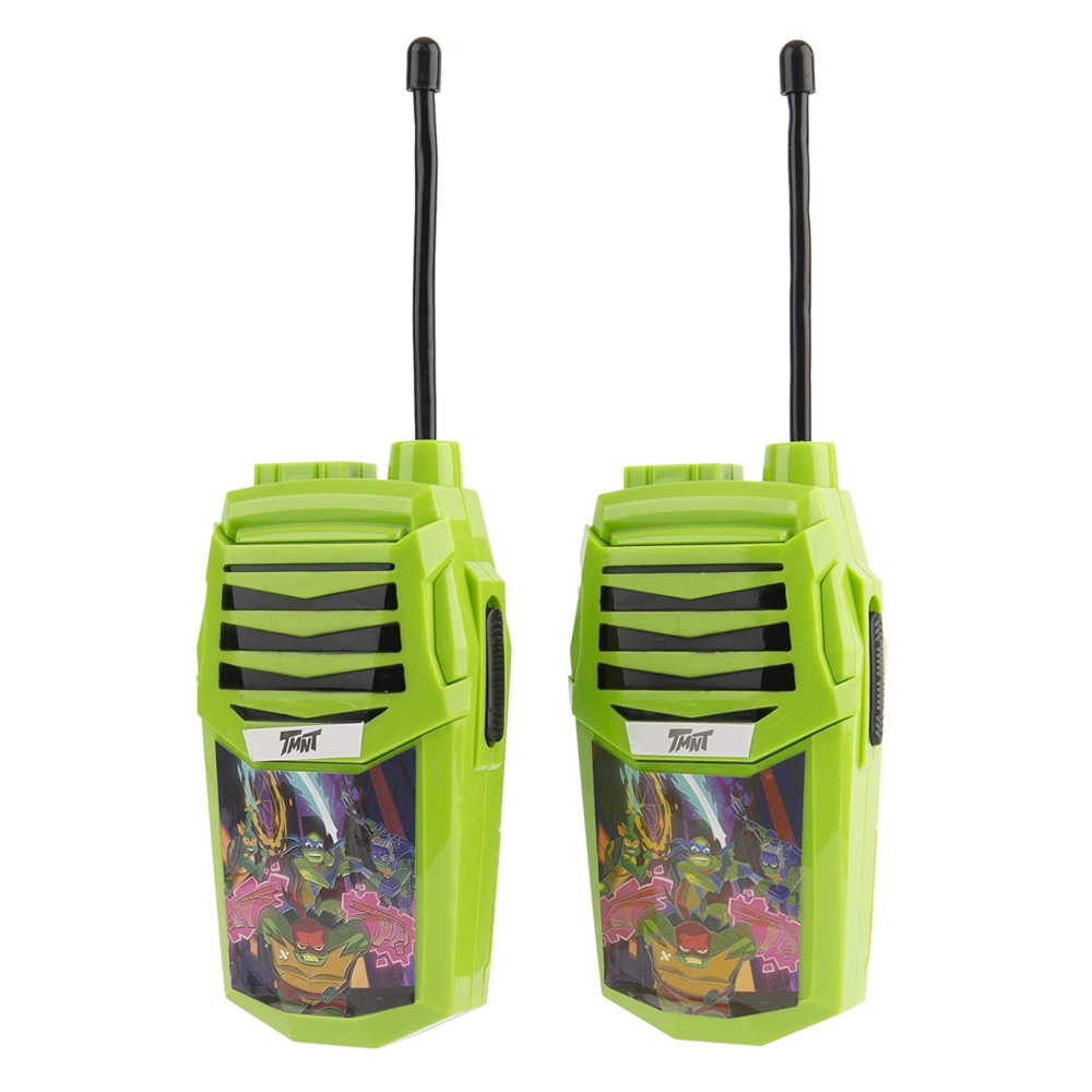 Sakar Rise Of The Teenage Mutant Ninja Turtles Walkie Talkies, Green, Set Of 2 Walkie Talkies MPN:995114840M