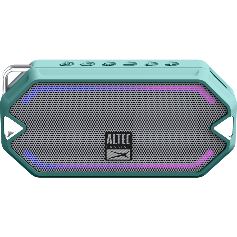 Altec Lansing HydraMini Bluetooth Speaker, Mint MPN:IMW1000-MTG-STK-2