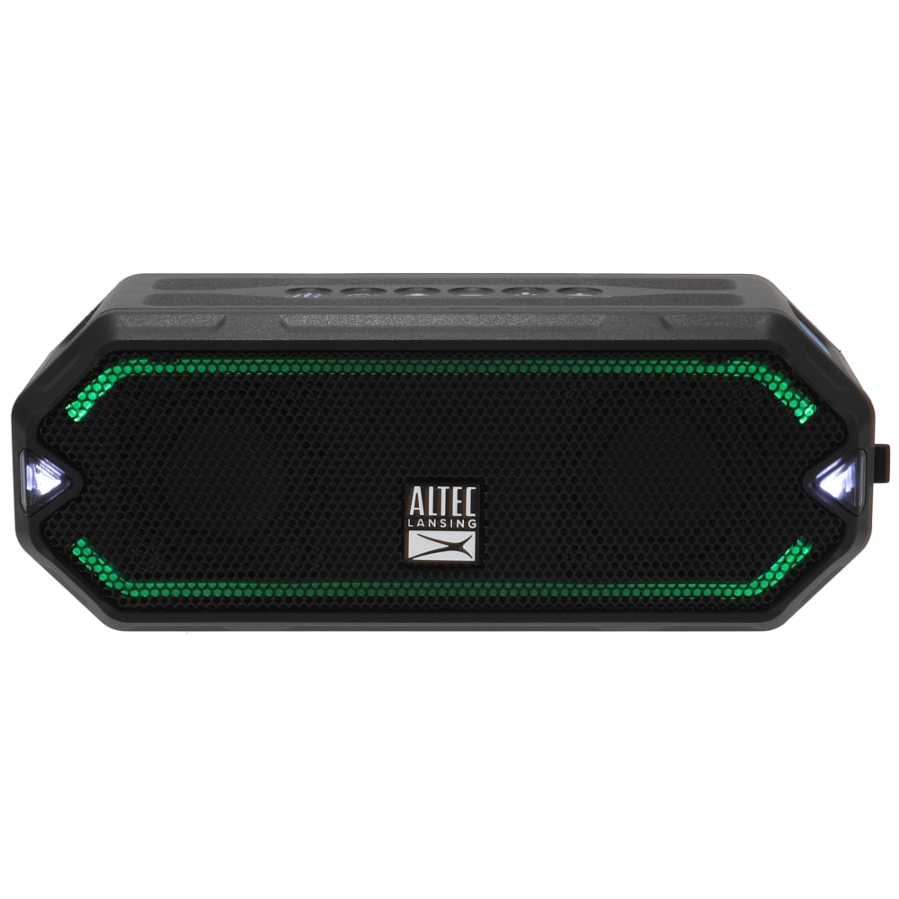 Altec Lansing HydraJolt Bluetooth Speaker, Black MPN:IMW1200-BLK-STK-2